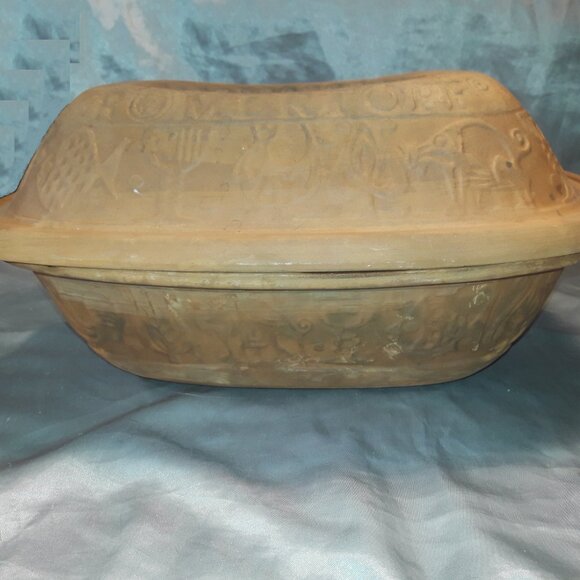 ROMERTOPF Clay Baker German Terracotta Baking Dish Roaster Casserole Model 111 - Picture 3 of 16
